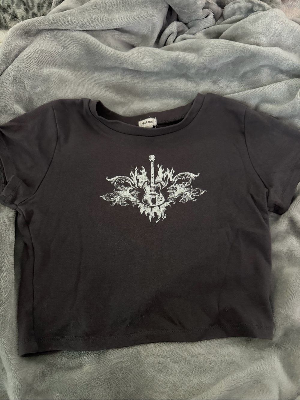 Garage Graphic Guitar baby tee